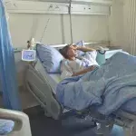 Patientin im Krankenhaus