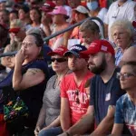Stille in den Reihen der Trump-Anhänger:innen