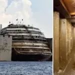 Costa Concordia: Aufnahmen aus dem Inneren des Wracks