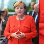 Die berühmte Geste der Kanzlerin