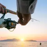 Fischer macht Fang seines Lebens