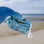 Gesichtsmasken werden zu einem großen Umweltproblem