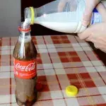 Milch mit Cola