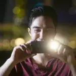 Rote Augen auf Fotos