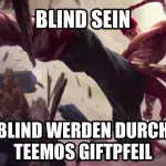 League of Legends: Riot erklärt endlich, weshalb Teemo Lee Sin blind machen kann