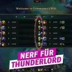 League of Legends: Änderungen für Thunderlord geplant