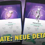 Mew und Mewtu sollen mit dem neuen Update kommen!