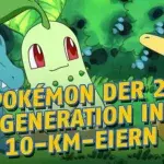 Diese Pokémon der 2. Generation werden aus den 10km-Eiern schlüpfen!