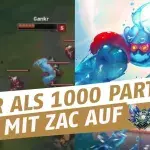 League of Legends: Er hat mit Zac über 1000 Partien auf Diamant gespielt