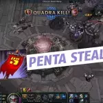 League of Legends: Dank Kommandobanner! Er klaut den Pentakill