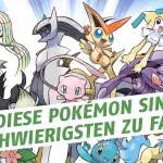 Pokemon GO:  Eine Liste der am schwierigsten zu fangenden Pokémon