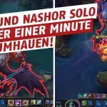 League of Legends: So kann Olaf problemlos solo den Nashor und den Ahnendrachen umhauen