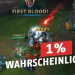 League of Legends: 1%-ige Wahrscheinlichkeit! Ein äußerst seltener First Blood