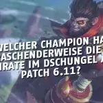 League of Legends: Welcher Champion hat überraschenderweise die beste Winrate im Dschungel auf Patch 6.11?