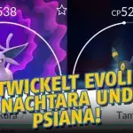 So entwickelt ihr Evoli zu Nachtara und Psiana