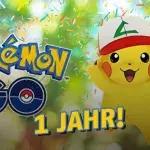 Niantic feiert den 1. Geburtstag von Pokémon GO: Pikachu mit Ash-Kappe unterwegs