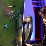 League of Legends: Ein Profi-Spieler lässt sich auf der Lane von Riven demütigen