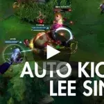 League of Legends: Ein Auto-Kick mit Lee Sin?