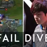 League of Legends: Deft demütigt zwei Gegner, die einen Dive wagen