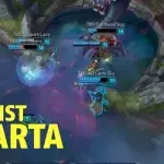 League of Legends : Pantheon schafft einen blitzartigen Pentakill im Eins gegen Fünf