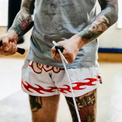 Cardio-Workout: Das Springseil ist perfekt geeignet!