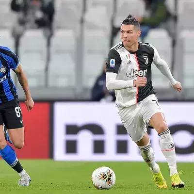 Cristiano Ronaldo erlaubte sich einen kleinen Spaß, abseits des Platzes.