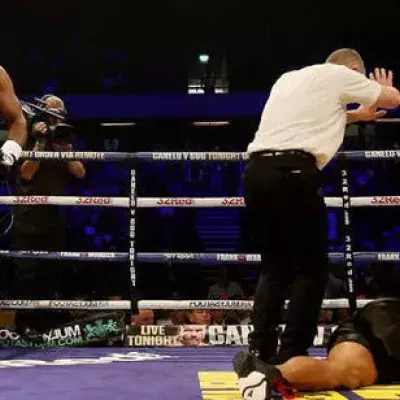 Daniel Dubois erledigt seinen Gegner mit einem gnadenlosen K. o.
