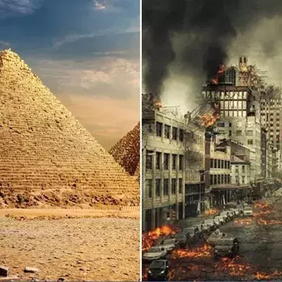 Eine neue Theorie bestätigt: Die Pyramiden von Gizeh geben „das genaue Datum vom Ende der Welt“ an