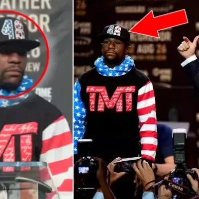 Mayweather erklärt, warum auf seiner Cap eine 48 steht, obwohl seine Bilanz 49-0 lautet