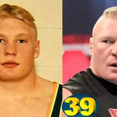 Die wahnsinnige Entwicklung von Brock Lesnar zu einem Muskelpaket seit dem Schulabschluss