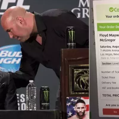 Dana White: Schlimme Neuigkeiten für Fans, die bereits eine Karte für den Kampf Mayweather gegen McGregor gekauft haben