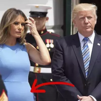 Ein Detail an diesem Kleid von Melania Trump erregt die Gemüter