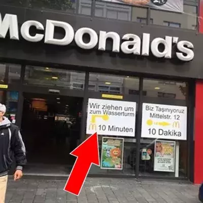 McDonald's in Mannheim: Schild auf Deutsch und Türkisch sorgt für Ärger