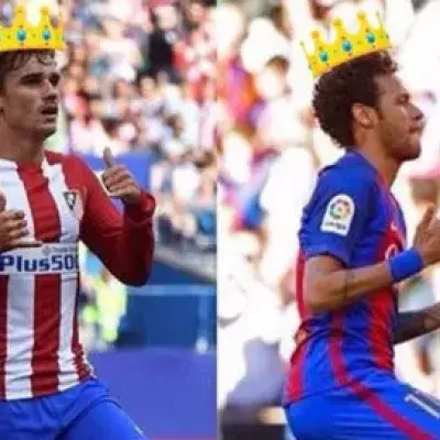 Neymar übernimmt das Siegesritual von Griezmann