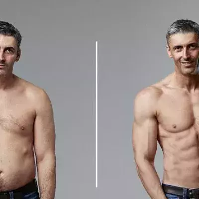 Dieser Familienvater hat mit 40 Jahren einen verblüffenden körperlichen Wandel geschafft! Seine Methode ist einfach genial!