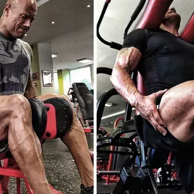 Die ultimative Übung, die The Rock bei seinem "Legs Day" niemals auslässt! Dir werden die ganzen Beine brennen!