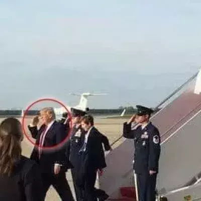 Donald Trump: Dieses Foto zeigt, was der US-Präsident für ein Rüpel ist