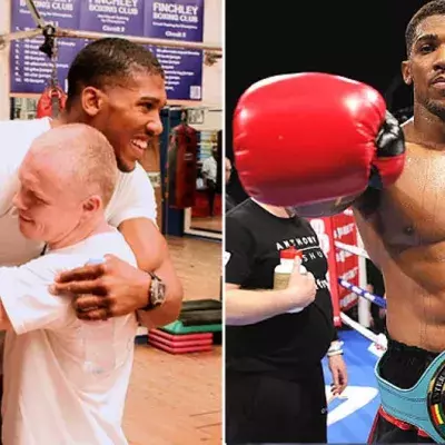 Anthony Joshua schenkt seinem ersten Trainer Sean Murphy einen BMW M6