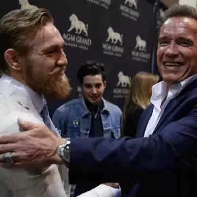 Das denkt Arnold Schwarzenegger über Conor McGregor
