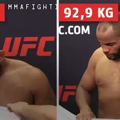 Große Polemik um das Gewicht von Daniel Cormier: Er nimmt 500 Gramm in 2 Minuten ab!
