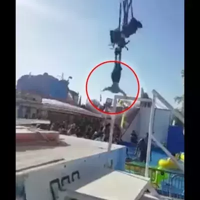Tragischer Vorfall auf Pariser Jahrmarkt! Die Attraktion "Adrénaline" macht ihrem Namen alle Ehre!