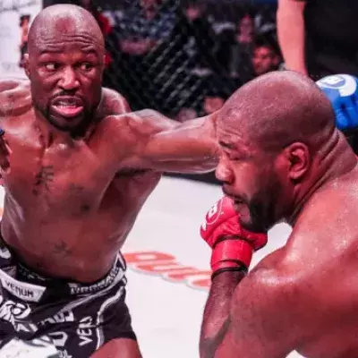 King Mo besiegt Rampage Jackson bei Bellator 175