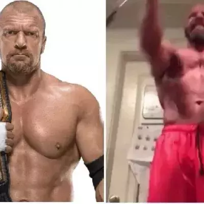 Triple H trainiert wie verrückt für Wrestlemania! Sein Programm ist der Hammer!