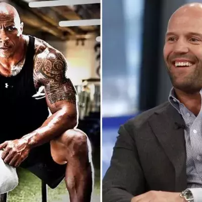 Wenn Jason Statham der Kraft von The Rock seinen Respekt zollt...Einfach genial!