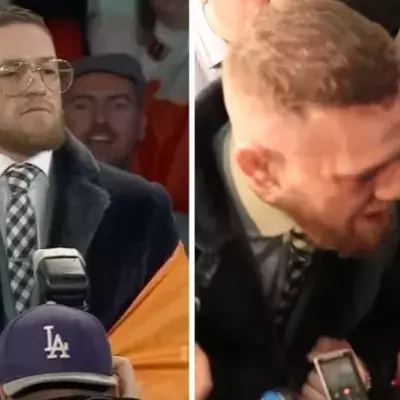 Conor McGregor beleidigt einen Journalisten