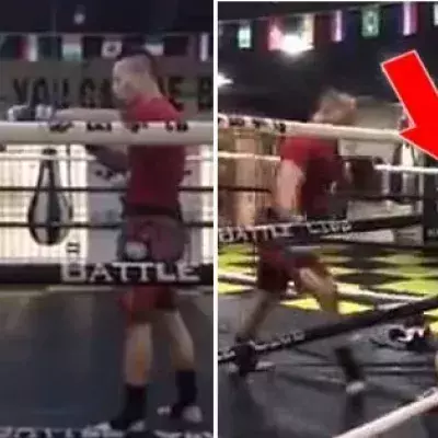 Ein Straßenkämpfer fordert einen Muay-Thai-Meister heraus