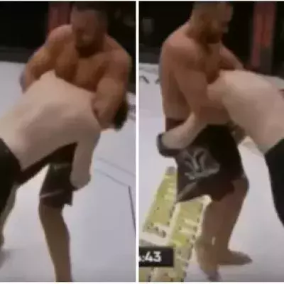 MMA: Ajimal Atalwal erfindet die „Helikopter Guillotine“ gegen Krzysztof Golaszewski