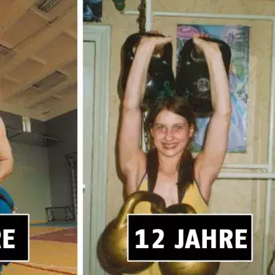 Varya Akulova das stärkste Mädchen der Welt