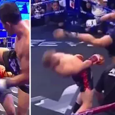 Der Muay-Thai-Kämpfer Rafael „Ataman“ Fiziev liefert das verrückteste Ausweichmanöver aller Zeiten!