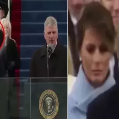 Amtseinführung von Donald Trump: Deshalb war Melania Trump plötzlich betrübt